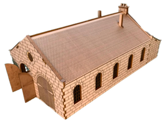 Macduff Engine Shed - Fun Pop Up 3D Wooden Gift Card | Craft