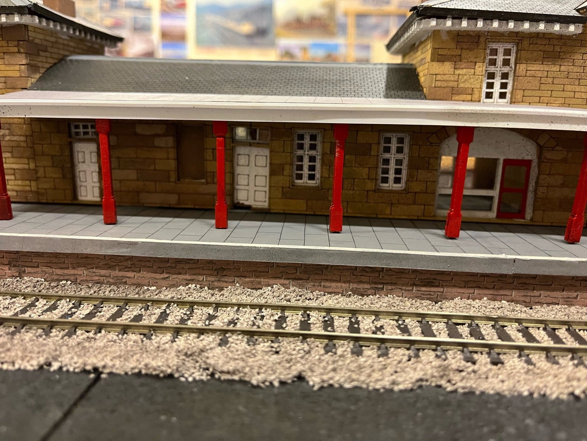 Cupar Station Pop Up Design 3D Wooden Interactive Gift Card DIY Craft Model Builds