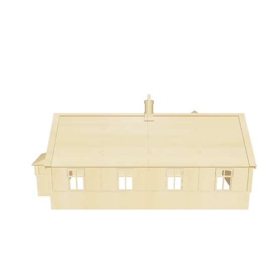 Leanach Tin Church - Model Railway craft kit