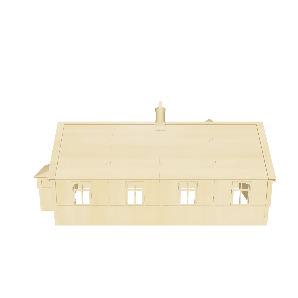 Leanach Tin Church - Model Railway craft kit