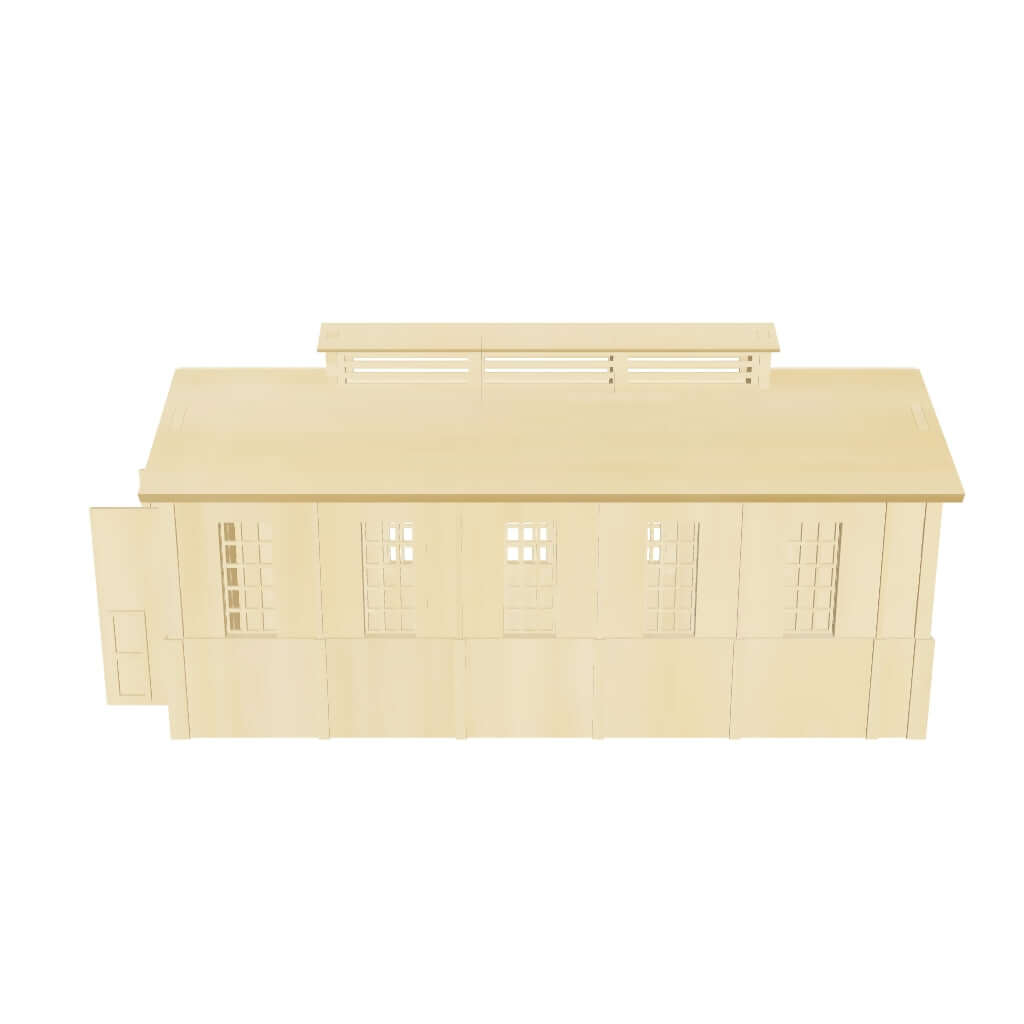 Loch Tay Engine Shed - Model Railway craft kit 