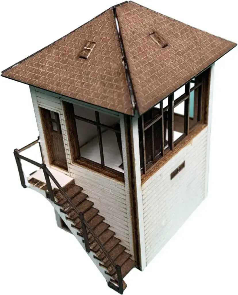 GSWR Signal Cabin Type 7 (Whauphill) - Fun Pop Up 3D Wooden Gift Card | Craft