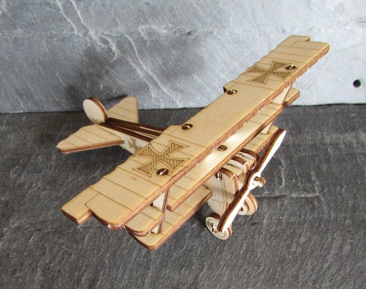 Tri-Plane (Fokker Dr.I) Red Barron Double Card